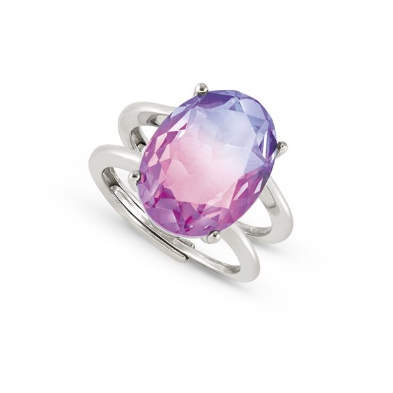 Anello Nomination Donna Symbiosi in Argento Zircone 240801/028 - 240801/028